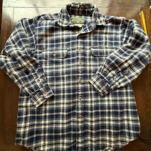 Field & Stream Vintage Flannel Men’s size large heavy